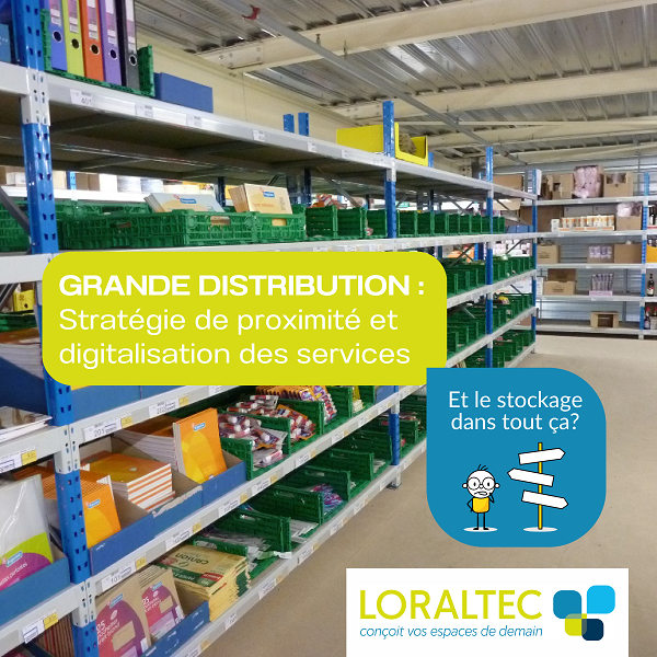 La grande distribution volue, le stockage aussi